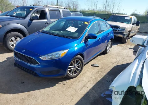 2018 Ford Focus Se из США, поврежденный, VIN 1FADP3F23JL324380